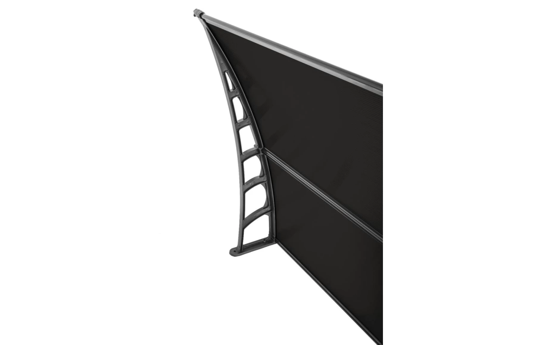 Copertina din plastic ranforsata, 1050x1200mm, gri antracit, model Daisy