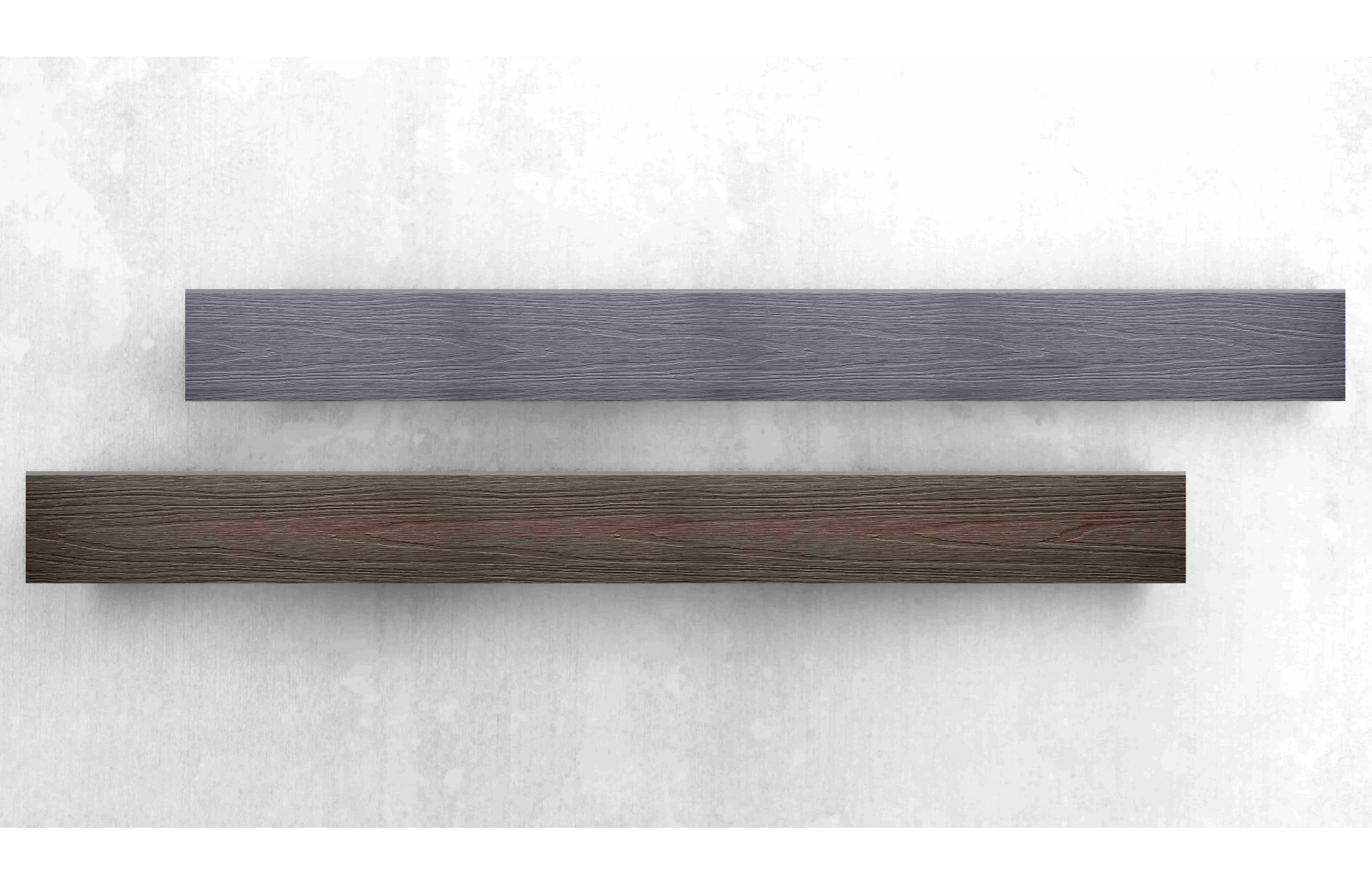 Placa deck terasa WPC PREMIUM, tip pardoseala/dusumea WPC, placa co extrudata, 145x22mm, maro lemn, model No Gap