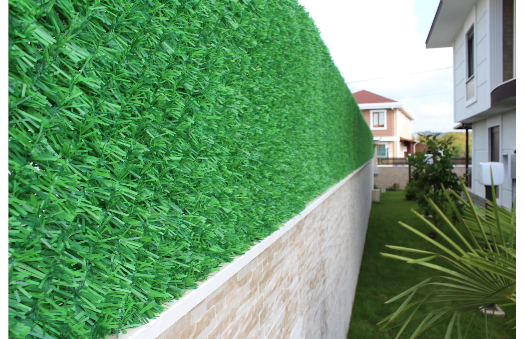 Plasa gard viu artificial, imitatie Gard Viu, plasa paravan verde, 1.2x10metri, Virtuoso