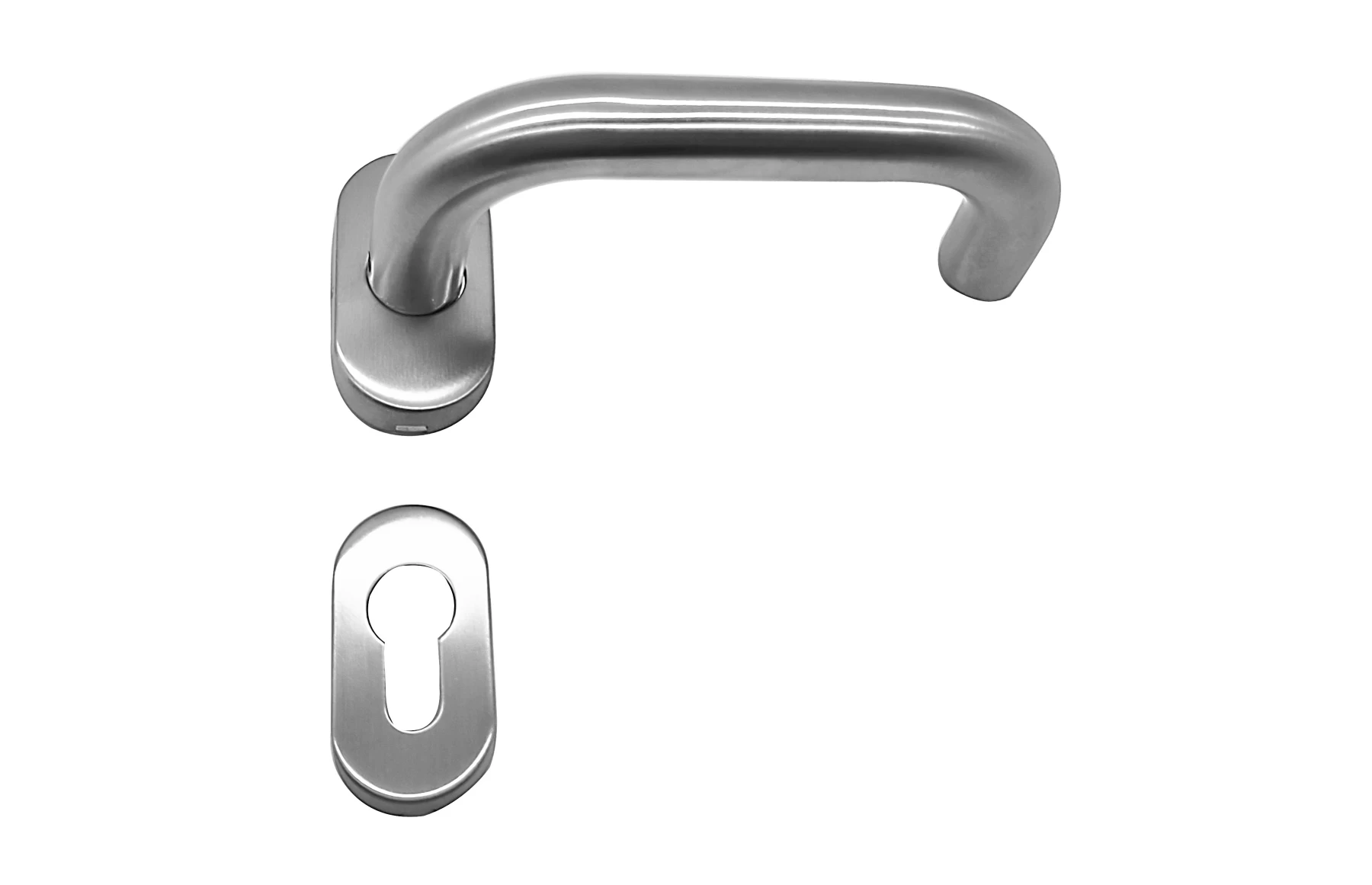 Set manere inox satinat, tip clanta cu arc, Premium, Virtuoso