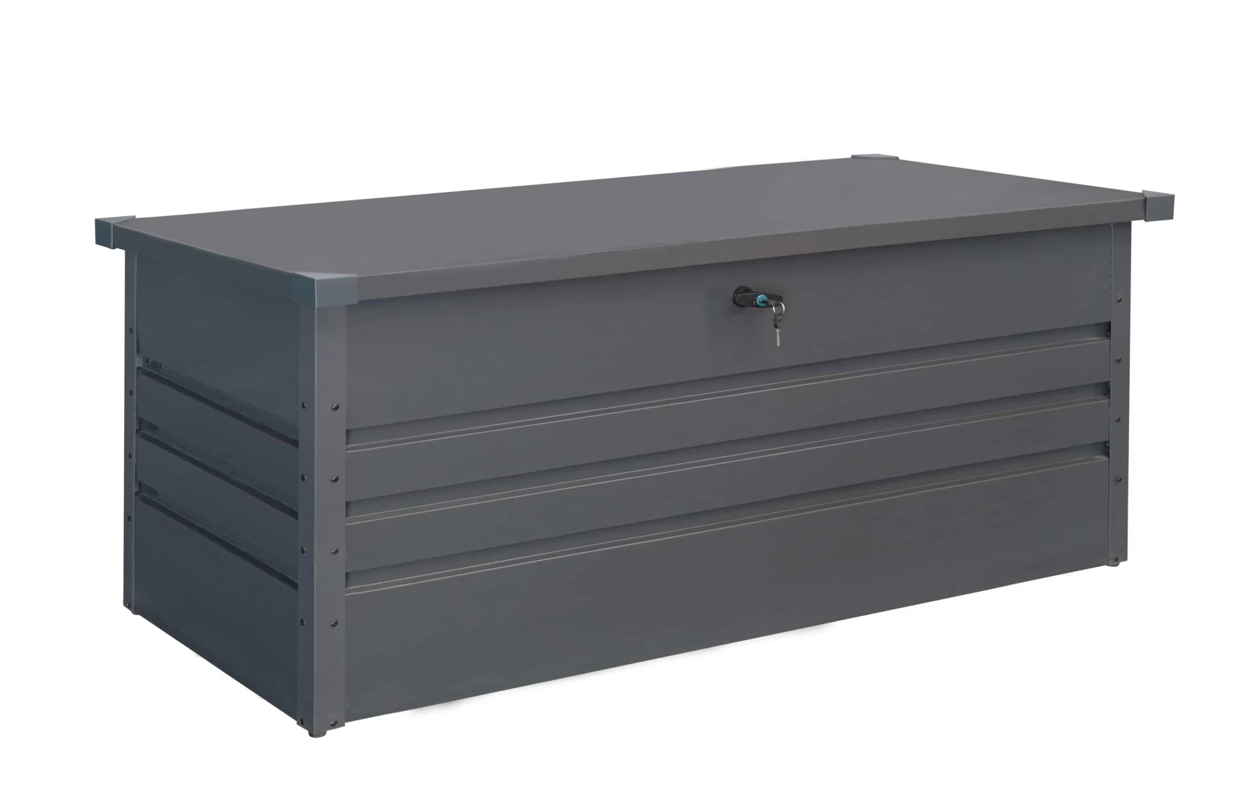 Cufar depozitare gradina SuperiorChest 600litri, lada depozitare unelte, Basic, Otel zincat