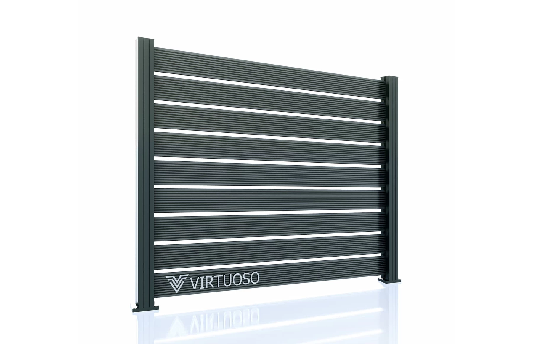 Gard WPC Ares Aluminiu, Hard Strips