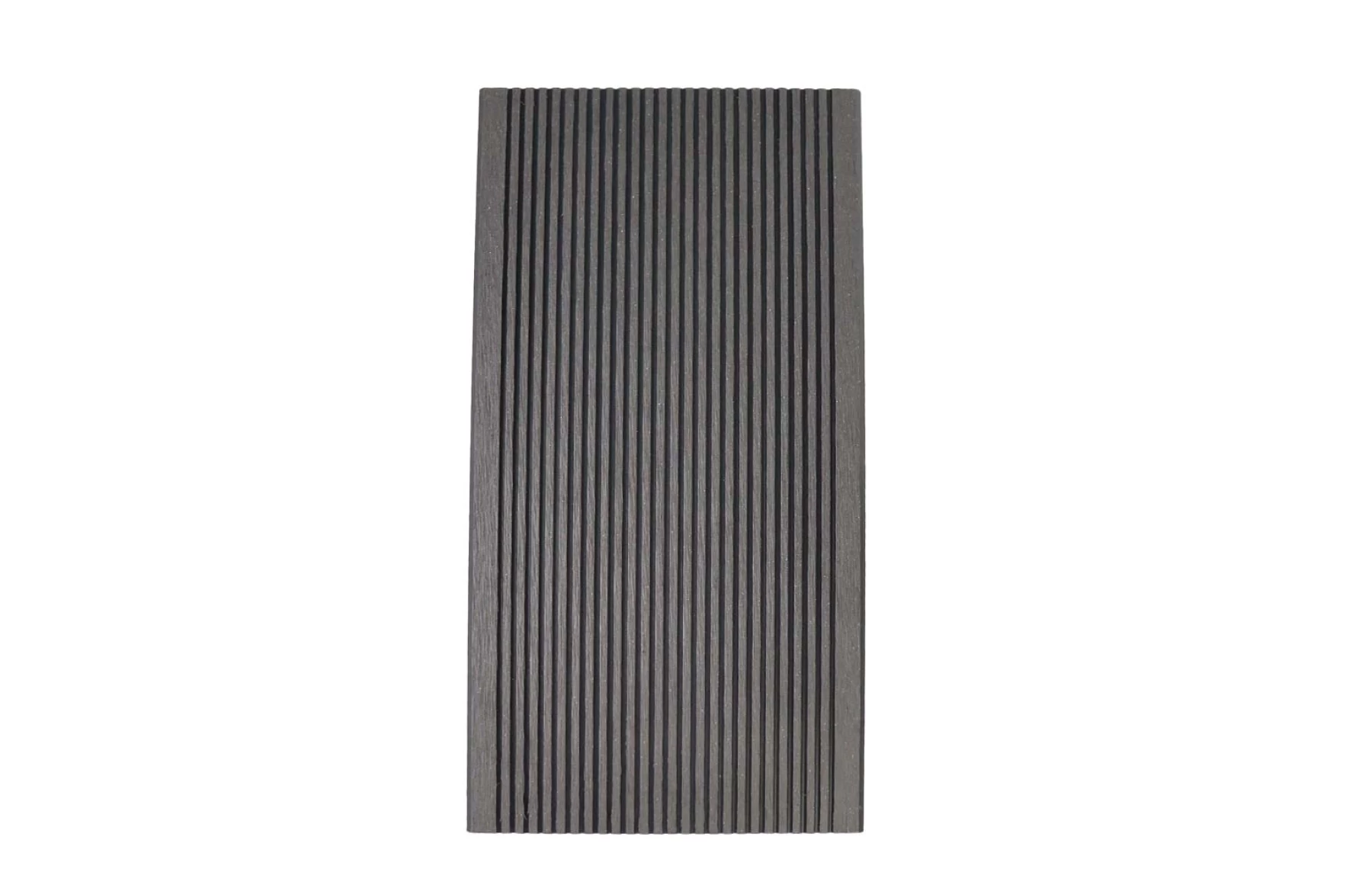 Placa gard tip scandura din WPC lemn compozit, 150x20.6mm, textura periata gri