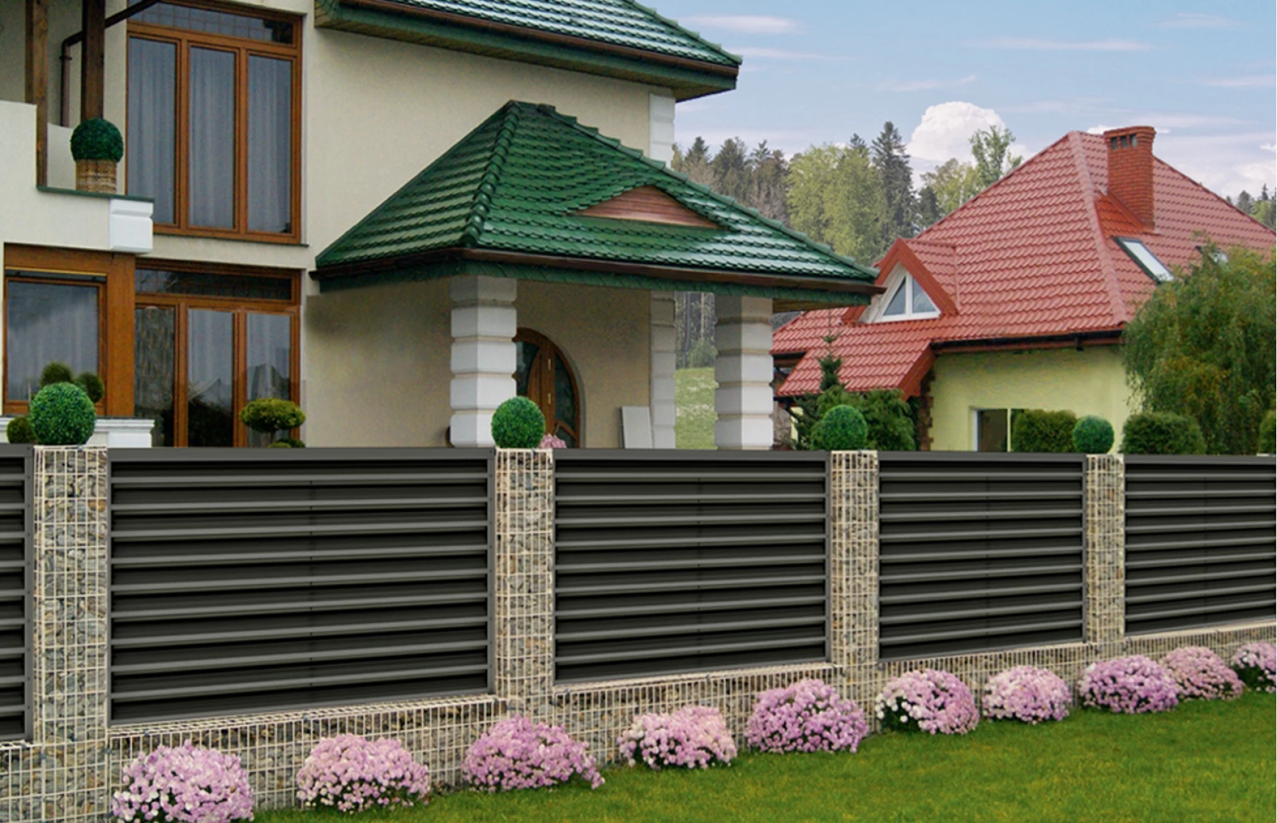 Balustrada jaluzea Aluminiu