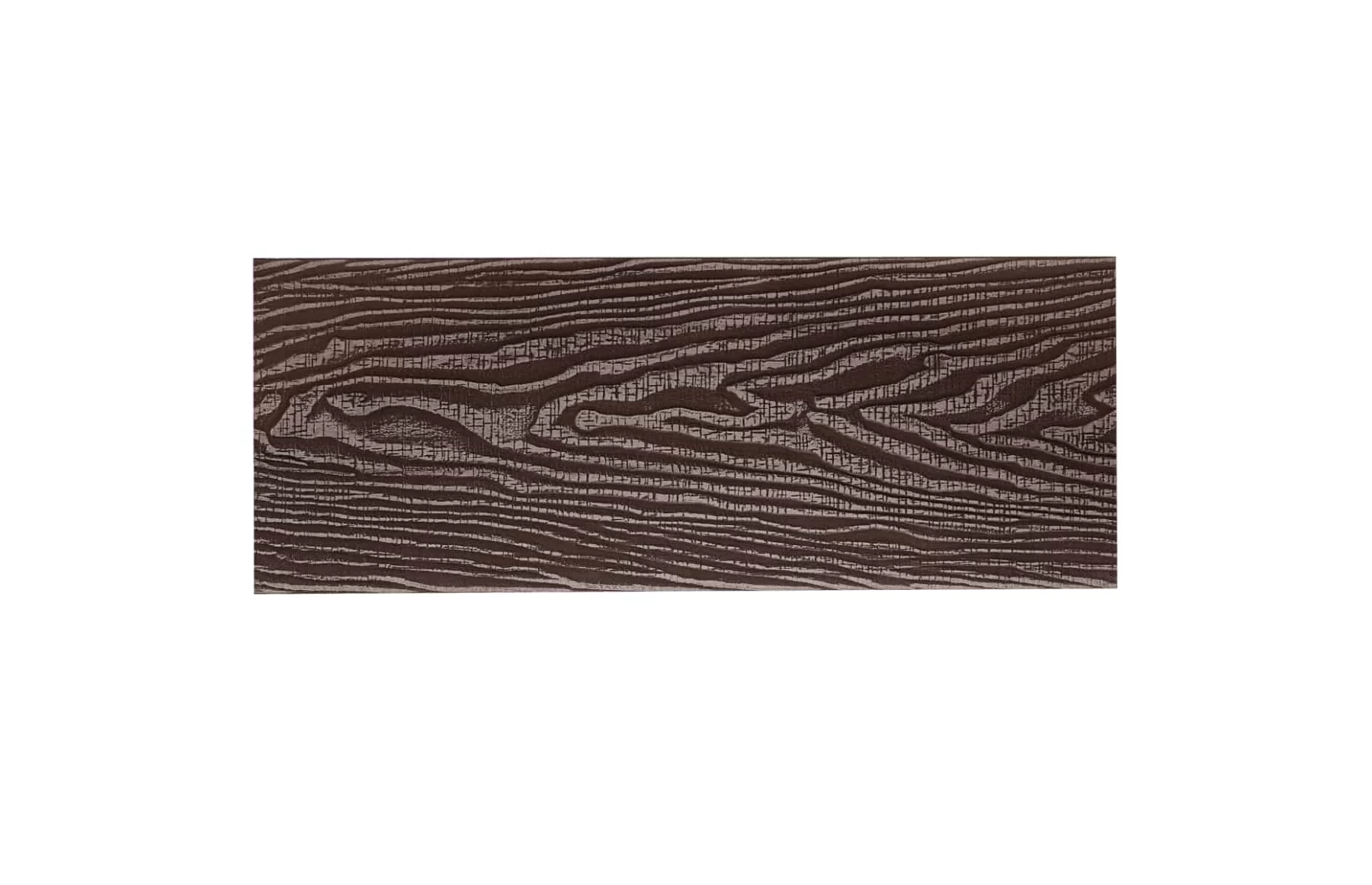 Placa deck terasa WPC 3D DUBLU LEMN, tip pardoseala/dusumea WPC, 150x24 mm, maro lemn