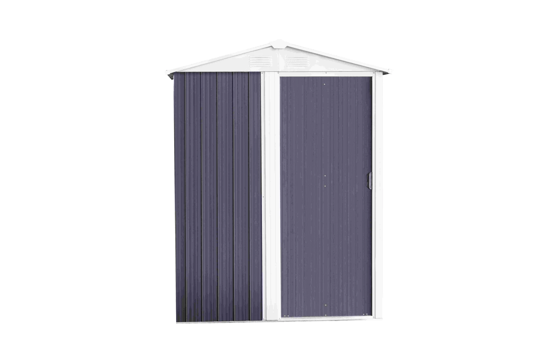 Magazie tip casuta depozitare gradina EasyBox Small 2m2, casuta depozitare unelte, Basic, Otel zincat